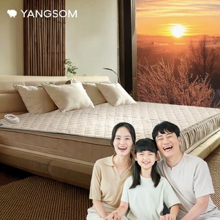 양솜 전기매트 탄소매트 카본 전기장판 전기요 온열 워셔블 캠핑, 1+1 스마트싱글(90x180), 다크그레이