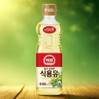 해표 식용유 대용량 다양한 요리에 활용, 10개, 900ml
