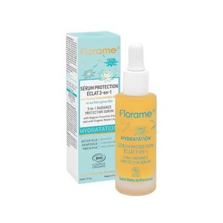 프랑스 플로라메 Florame HYDRATION Radiance Protection Serum 하이드레이션 3-in-1 레디언스 프로텍션 세럼, 1개, 30ml