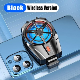 새로운 FS01 전화 쿨러 600mAh 듀얼 팬 충전식 라디에이터 게임 냉각 백 클립 스마트 폰용 무선 음소거, X52 Bla 300mA, 1개