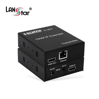 랜스타 HDMI 랜 거리연장기 LS-HDMI-LAN-150M, 1세트