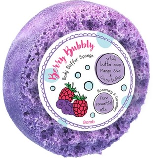 밤코스메틱 바디 버퍼 샤워 스펀지 6종 바디 워시 바디 스크럽, 5.베리 버블리, 200g, 1개