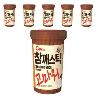 청우식품 참깨스틱 진, 85g, 54개