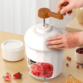 수동 빙수기 가정용 빙수기계 눈꽃빙수기 DD-12897-2, 단품, 1개, 본상품선택