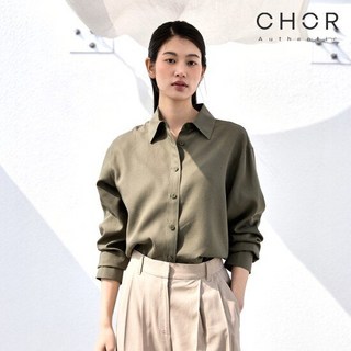 코어 어센틱 25SS 린넨 크롭 셔츠 2종