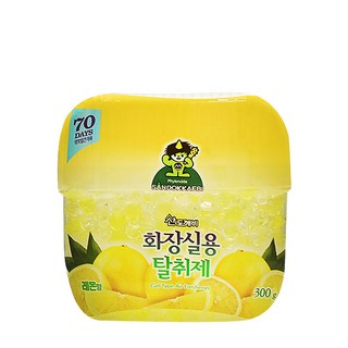 산도깨비 화장실용 탈취제 레몬향 300g, 1개