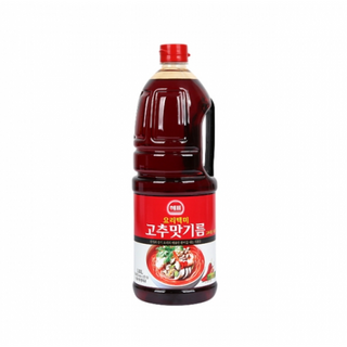 해표 요리백미 고추맛기름, 1.8L, 24개