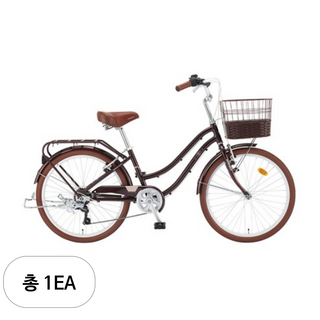 스마트 자전거 클라라 24, 브라운, 160cm, 1개
