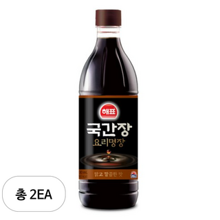 국간장, 930ml, 2개