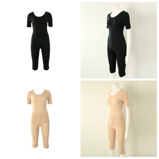 [와코루]얇고 부드러운 여성 극세사 반팔런닝 7부하의셋트(WLG2451A WLG2451M BK SK)