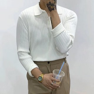 남자 머슬핏 긴팔 니트 어깨넓어보이는 남자니트