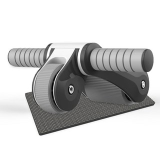 펠빅스 무소음 논슬립 폴딩 AB슬라이드 복근운동기, 화이트그레이