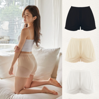 아로하블루 보들보들 와이드핏 속바지 3종 세트