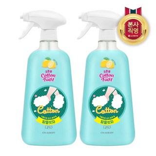 코튼풋 발을씻자 풋샴푸 레몬 750ml x 2개, 1개입