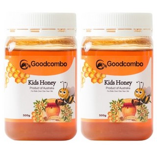 Goodcombo 굿콤보 호주 키즈 허니 500g 2팩, 2개