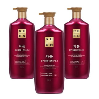 리엔 자윤 윤기강화 컨디셔너, 950ml, 3개