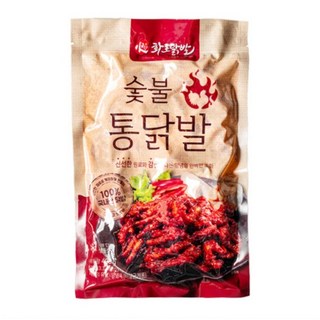 화로닭발 숯불통닭발, 400g, 14개