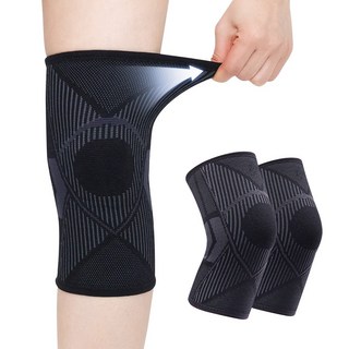 일감생활 프리미엄 논슬립 무릎 보호대, 2개