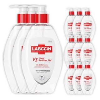 랩신 V3 새니타이저 손소독 겔 500ml 12개