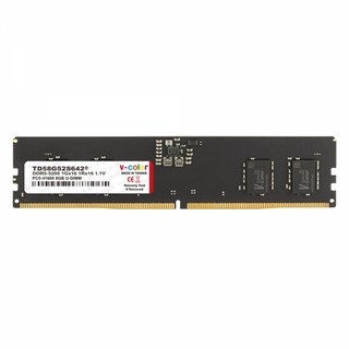 V-Color BLACK DDR5-5200 CL42 STANDARD 벌크 (8GB), 1개