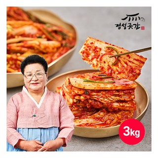 [정성곳간] 강순의명인 포기김치 3kg, 1개