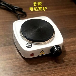 휴대용 캠핑용 버너 전기렌지 캠핑 스테인리스 스토브 모카포트 에스프레소 드리퍼 소형 1구, 3세대 화이트 500W 트리플 콘센트, 1개