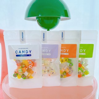 5+1이벤트 수제사탕 아더멜로우 수제 캔디 4종 파우치 50g 100g 골라담기, 1개, 후르츠멜로우