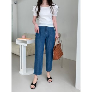 (뒷밴딩) 린넨통바지 청통바지 택1