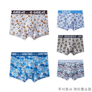 세계일주 남자 팬티 아이스실크 팬티