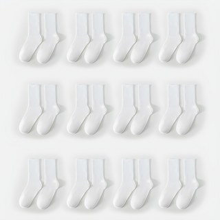 타키타키 사계절용 장목양말 12켤레