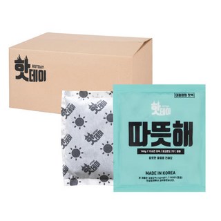 테온셀 핫데이핫팩 대용량형 따뜻해 140g X 30매 국내생산, 핫데이핫팩 대용량형 따뜻해 140g X 100매 국내생