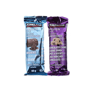 커클랜드시그니춰 프로틴 바 60g 초콜릿 브라우니 + 칩 쿠키 도우 프로틴바, 1.2kg, 1개
