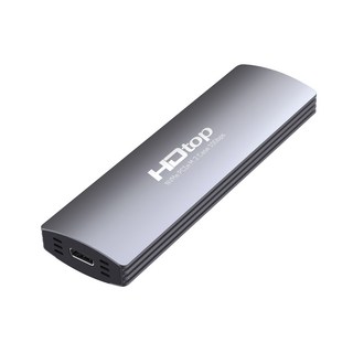 HDTOP USB C타입 SSD M.2 NVME 10Gb 외장 하드케이스 HT-3C051, 1개