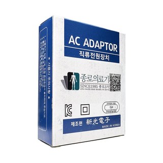 오므론 혈압계 전모델 호환 어댑터 6V 1000mA 1A 직류전원장치 아답타, 1개