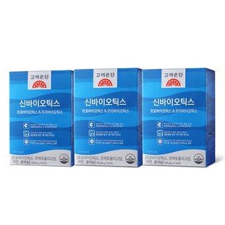 고려은단 신바이오틱스 프로바이오틱스 & 프리바이오틱스, 150g, 3개
