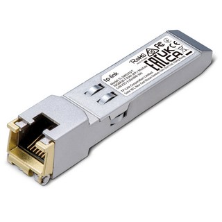 티피링크 TL-SM5310T 10G SFP to RJ45 변환 모듈 사용 모습