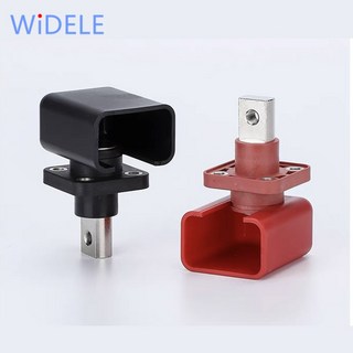 고전류 리튬 배터리 구리 커넥터 새로운 에너지 저장 터미널 200A 2, 200A red and Black, 1개