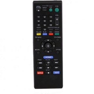 리모컨 TV 스마트 소니 BDPS5100 BDPS590 BDPS480 BDPBX18 BDPS185 BDPBX110S1100 3D 블루레이 디스크 플레이어용 범용 교체