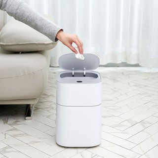 CANZ 자동 센서 스마트 쓰레기통 냄새차단 센서 휴지통
