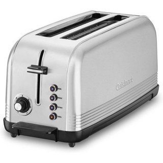 Cuisinart 쿠진아트 CPT 2500 롱 슬롯 토스터 스테인리스 스틸 실버 2슬라이스, Cuisinart 쿠진아트 CPT 2500 롱 슬롯 토