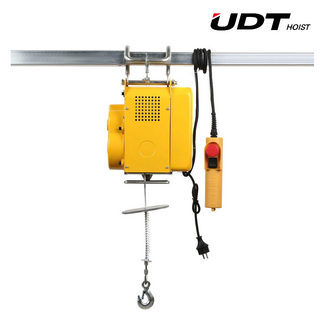 UDT 미니 전동 윈치 UH400-12 단상220V 12M 한줄200KG/두줄400KG, 1개