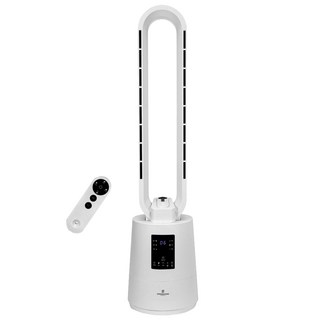 고스 BLDC 날개없는 공기청정형 UV 선풍기 GSF-BM363W, 짐머만 날개없는 선풍기 ZMF-BM383W
