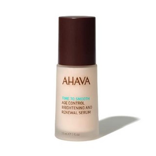 프랑스 아하바 Ahava Radiance & Cellular Renewal Serum 타임 투 스무스 에이지 컨트롤 브라이트닝 리뉴얼 세럼, 5개, 30ml