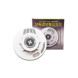 소방자재현대방재산업단독경보형 경보형 소방자재 감지기 단독 현대방재산업 감18-45 IW3C1376, 1개