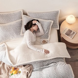 SIMMY 담요 두꺼운 더블 레이어 베이비 플리스 담요 단색 담요 따뜻한 양털 우유 양털 눈 양털 담요