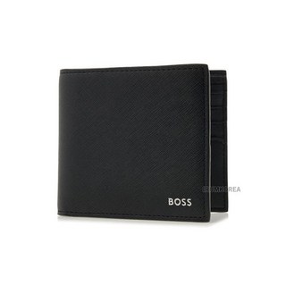 [브랜드정품] BOSS [휴고보스] SS25 남성 사피아노 반지갑 50536717 001