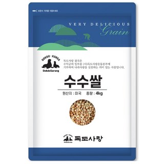 독도사랑 수수쌀, 4kg, 1개