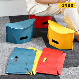 휴대용 의자 접이식 캠핑의자 초경량 피크닉의자 놀이공원 폴딩체어, 그린-대