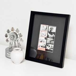아트박스/에이모노 컬러매트액자 네컷사진 소호 8X10인치 액자, 8X10인치_소호화이트, 아이보리, 1개