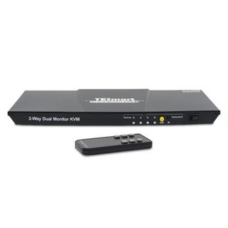 티이스마트 듀얼모니터 HDMI 2포트 KVM 스위칭허브, HKS0402A1U, 1개